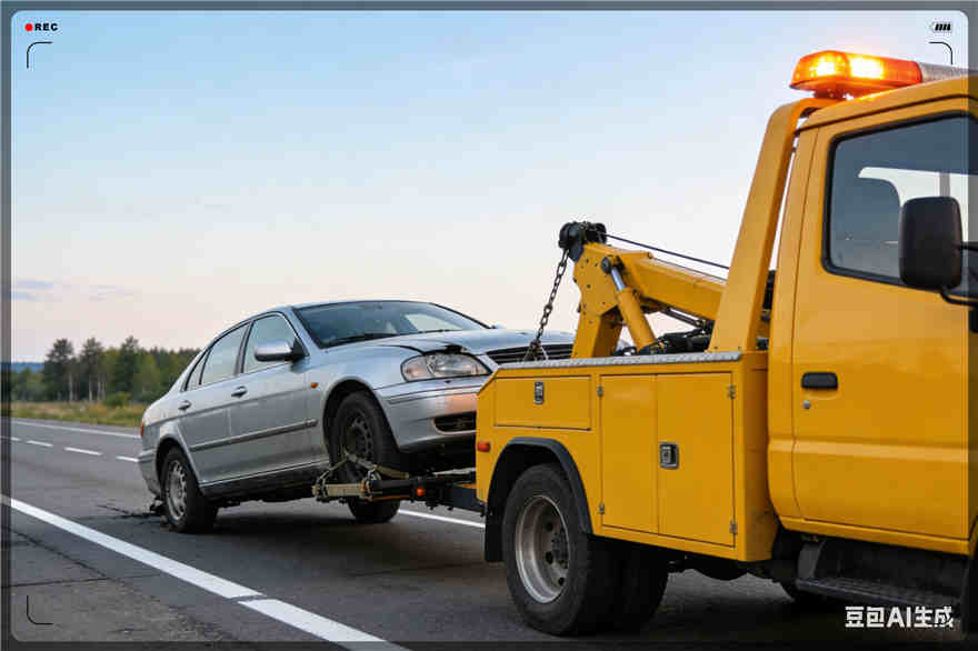 宣化区拖车救援电话【案例】