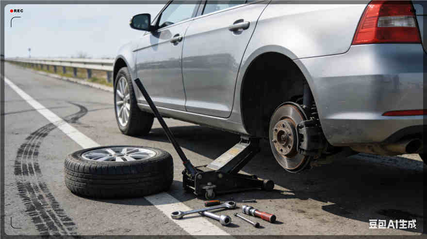 宣化区流动补胎电话【案例】