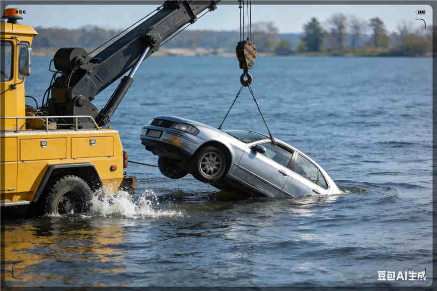 宣化区吊车救援电话【案例】